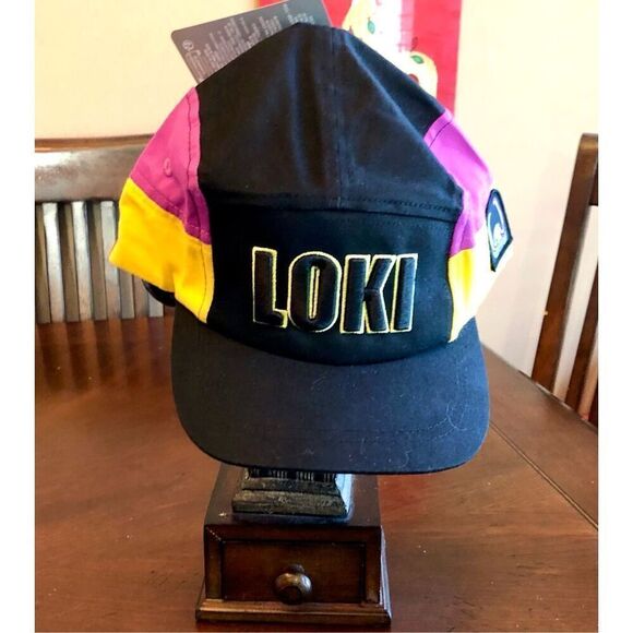 DISNEY + MARVEL - NWT - Licensed "LOKI" Baseball SnapBack Cap/One Size/Adj. Back - Picture 11 of 16